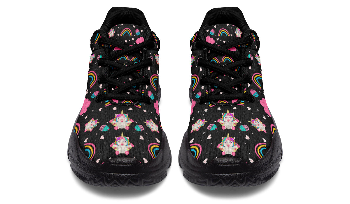 Cutesy Unicorns Chunky Sneakers