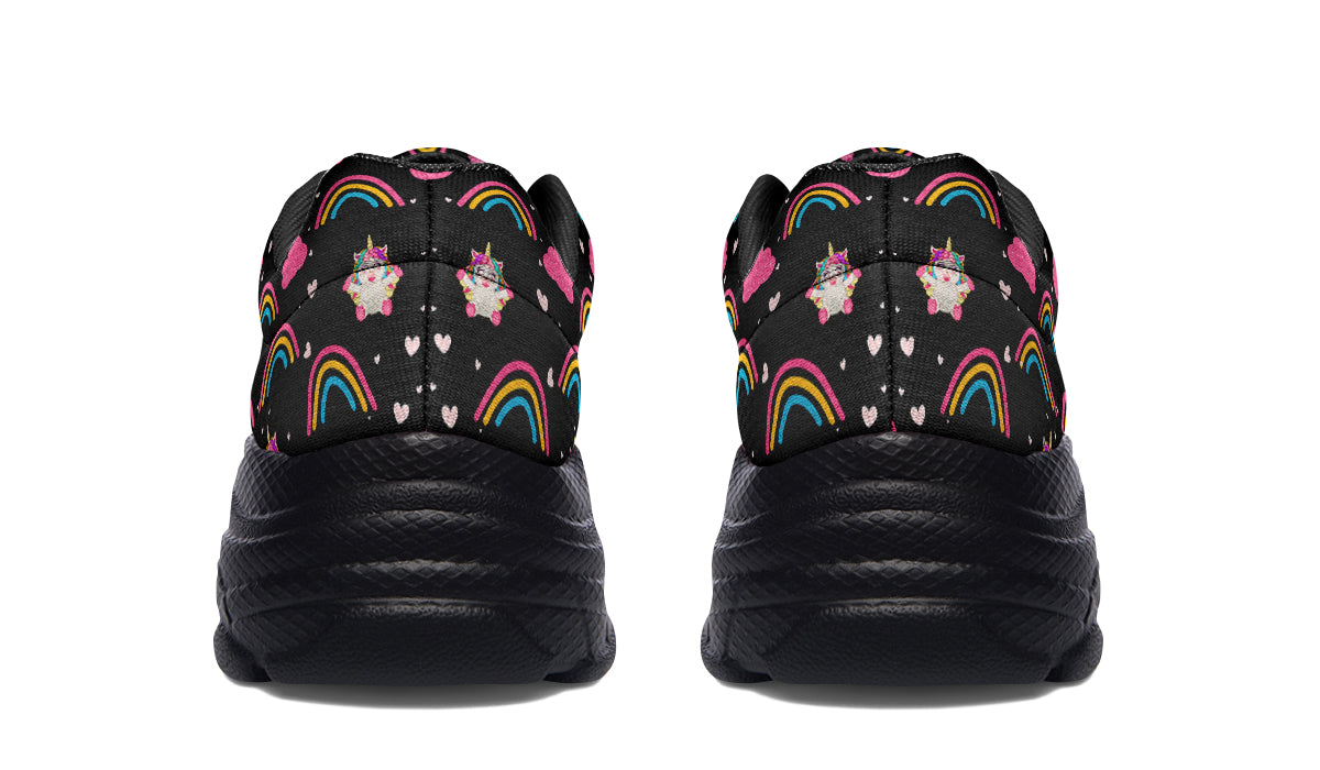 Cutesy Unicorns Chunky Sneakers