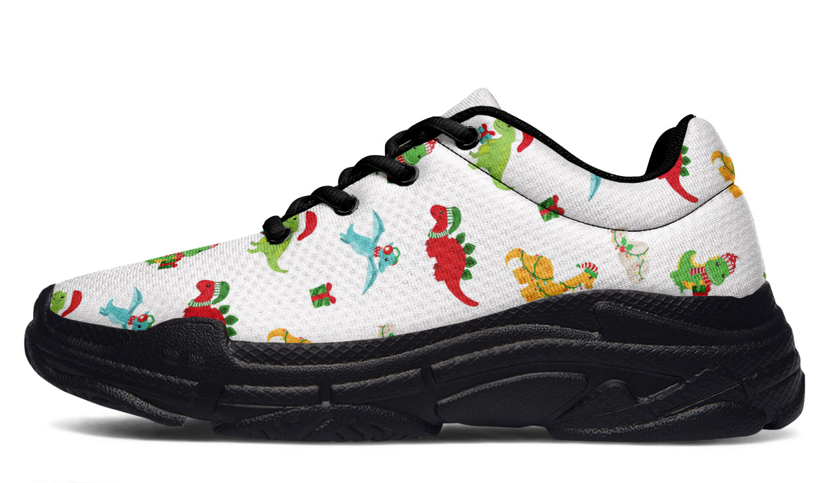 Dino Christmas Chunky Sneakers