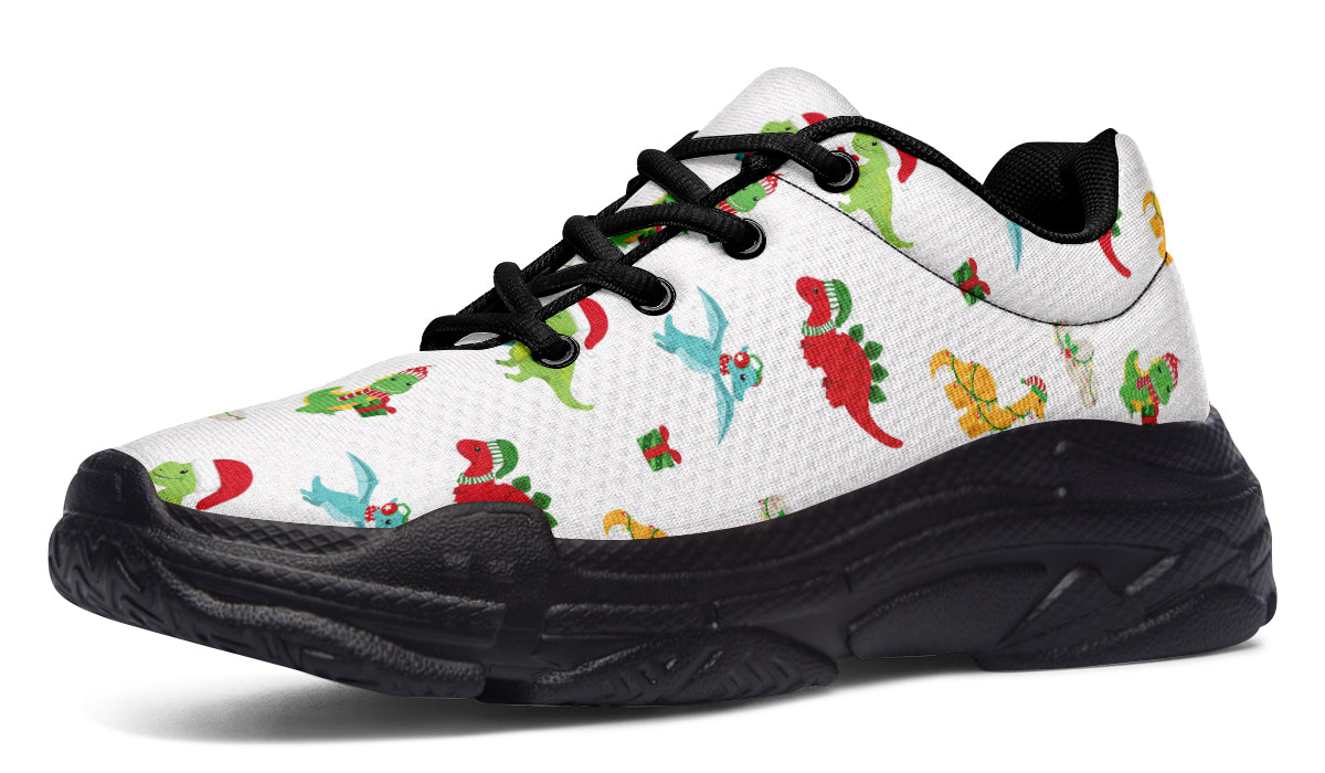 Dino Christmas Chunky Sneakers