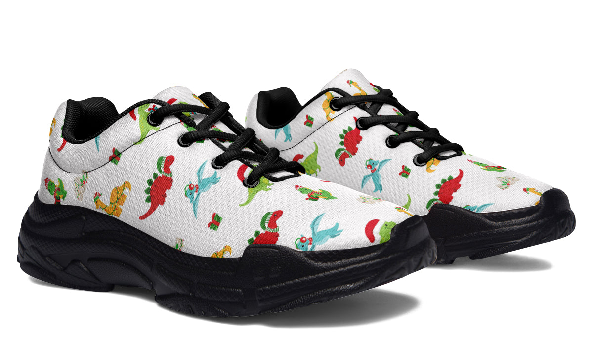 Dino Christmas Chunky Sneakers