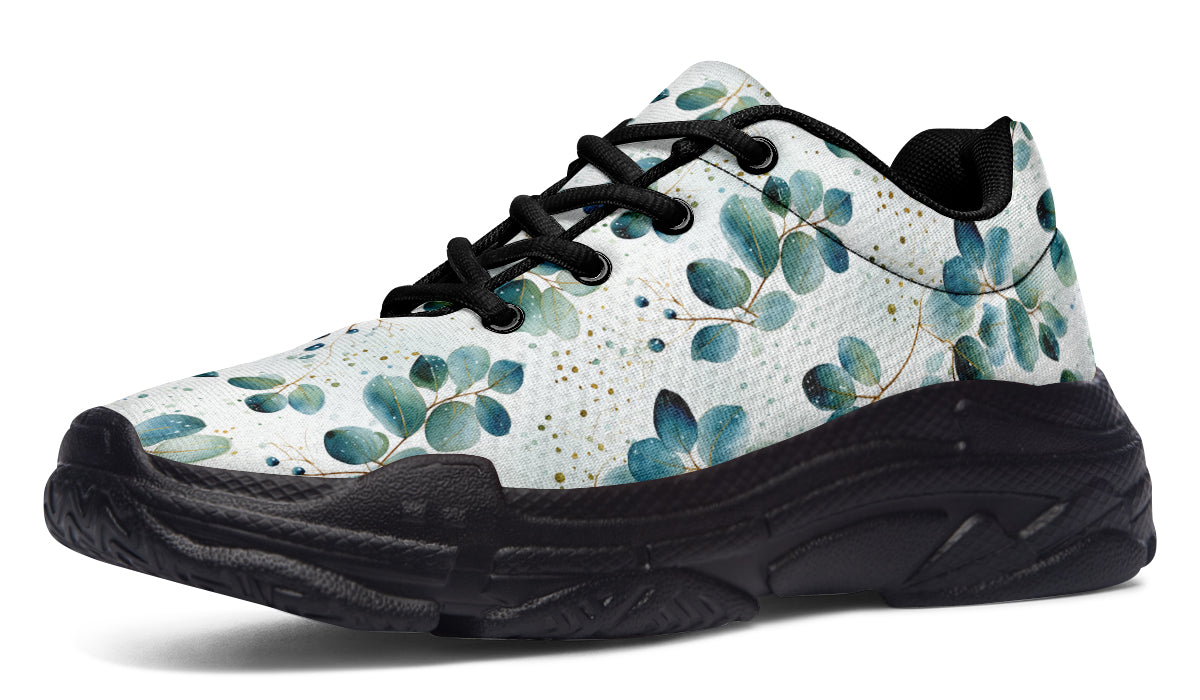 Eucalyptus Leaves Chunky Sneakers