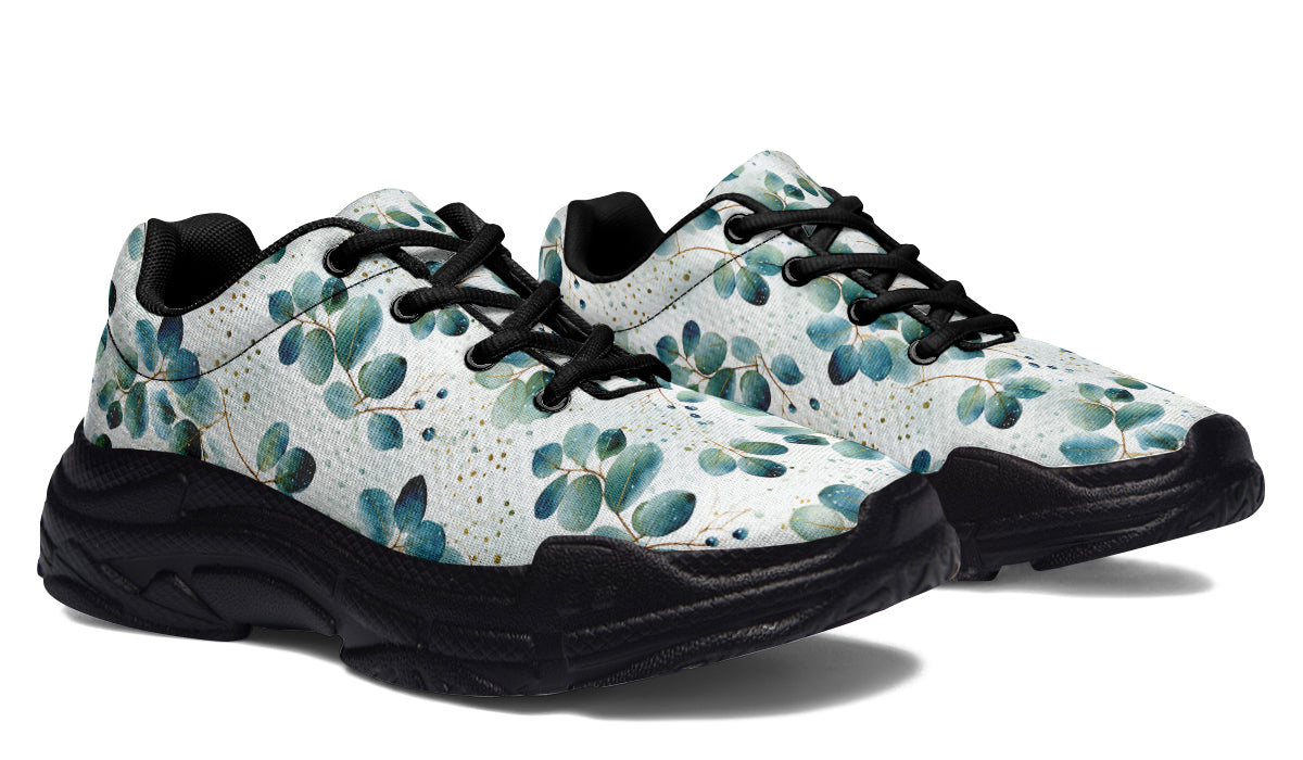 Eucalyptus Leaves Chunky Sneakers