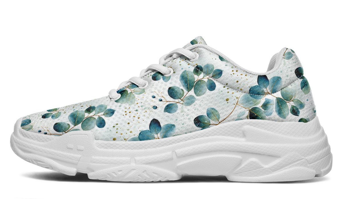 Eucalyptus Leaves Chunky Sneakers