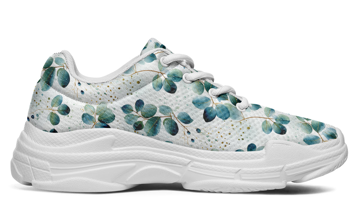 Eucalyptus Leaves Chunky Sneakers