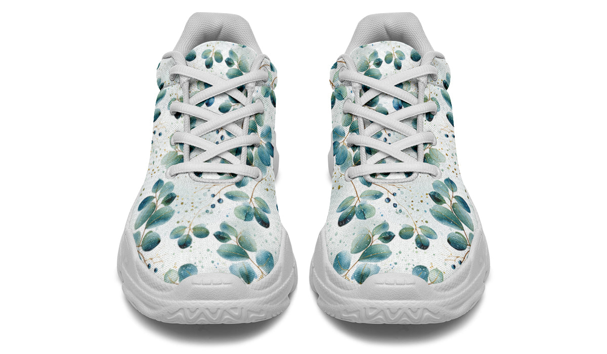 Eucalyptus Leaves Chunky Sneakers