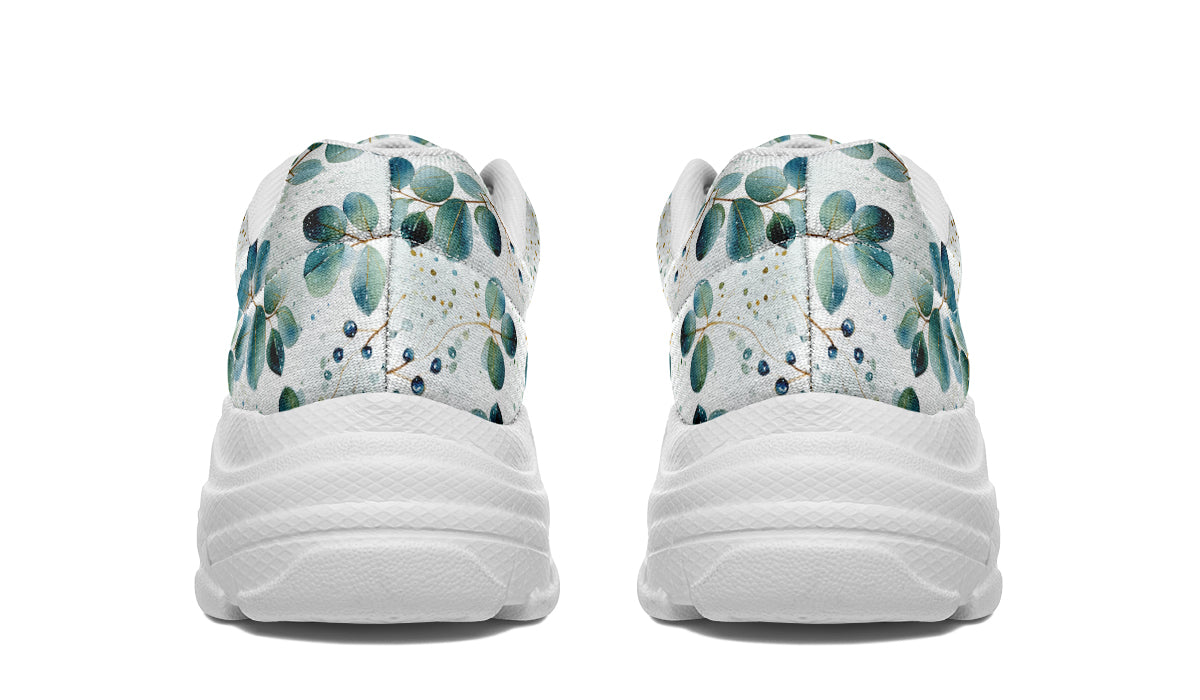 Eucalyptus Leaves Chunky Sneakers