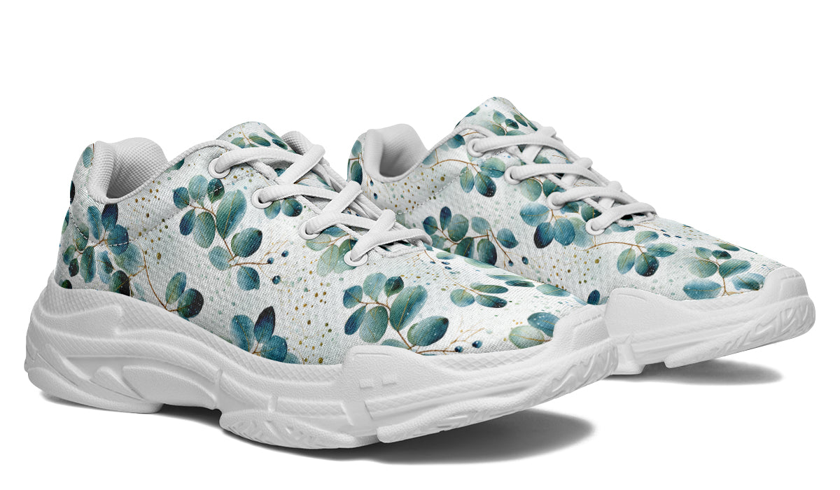 Eucalyptus Leaves Chunky Sneakers