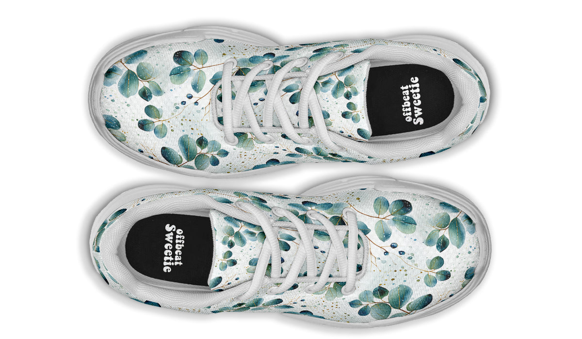 Eucalyptus Leaves Chunky Sneakers