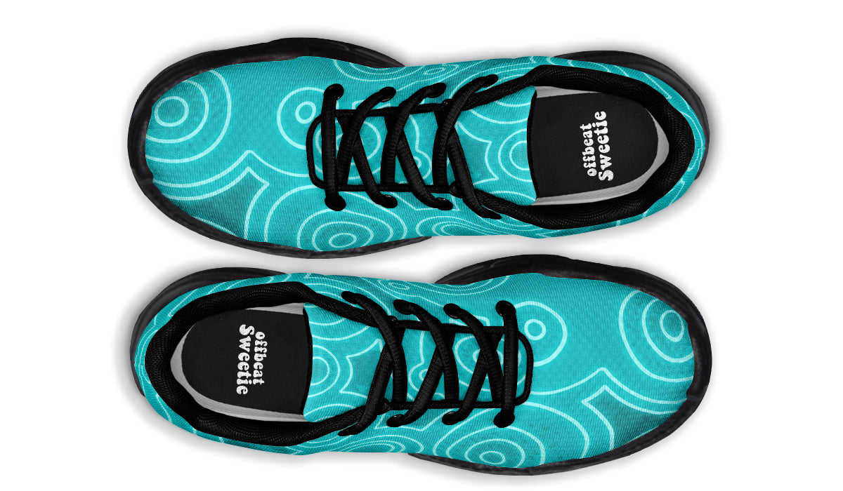 'Gali Banaga-Waa-Nha' Water Flowing Chunky Sneakers