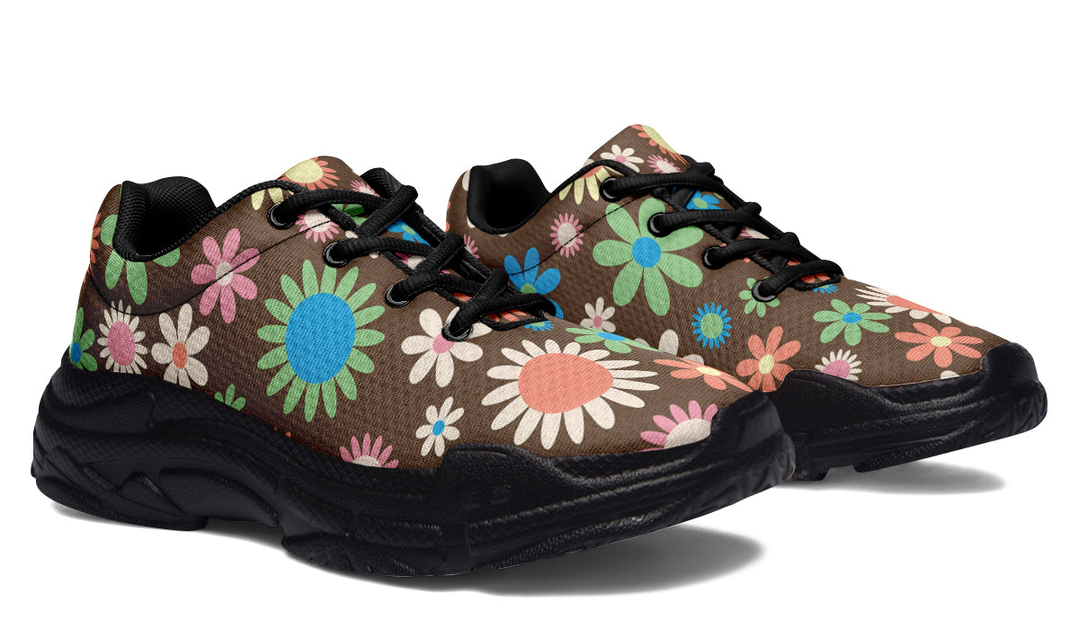 Judy's Flowers Chunky Sneakers