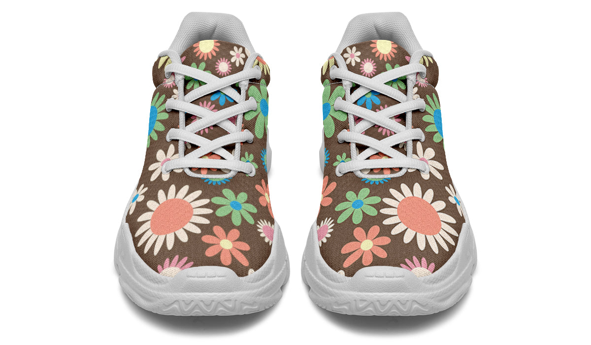 Judy's Flowers Chunky Sneakers