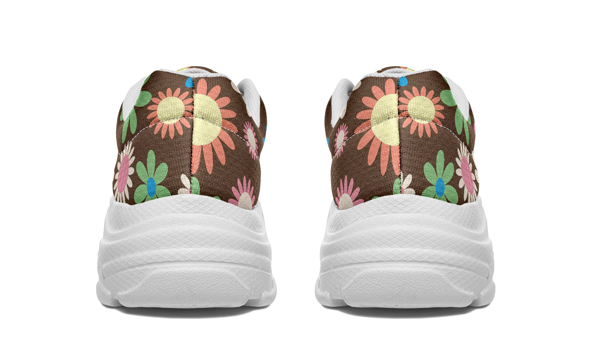 Judy's Flowers Chunky Sneakers