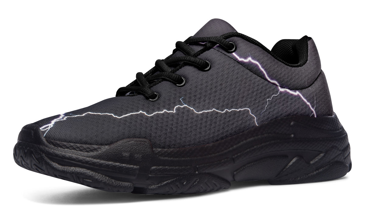 Lightning Crashes Chunky Sneakers