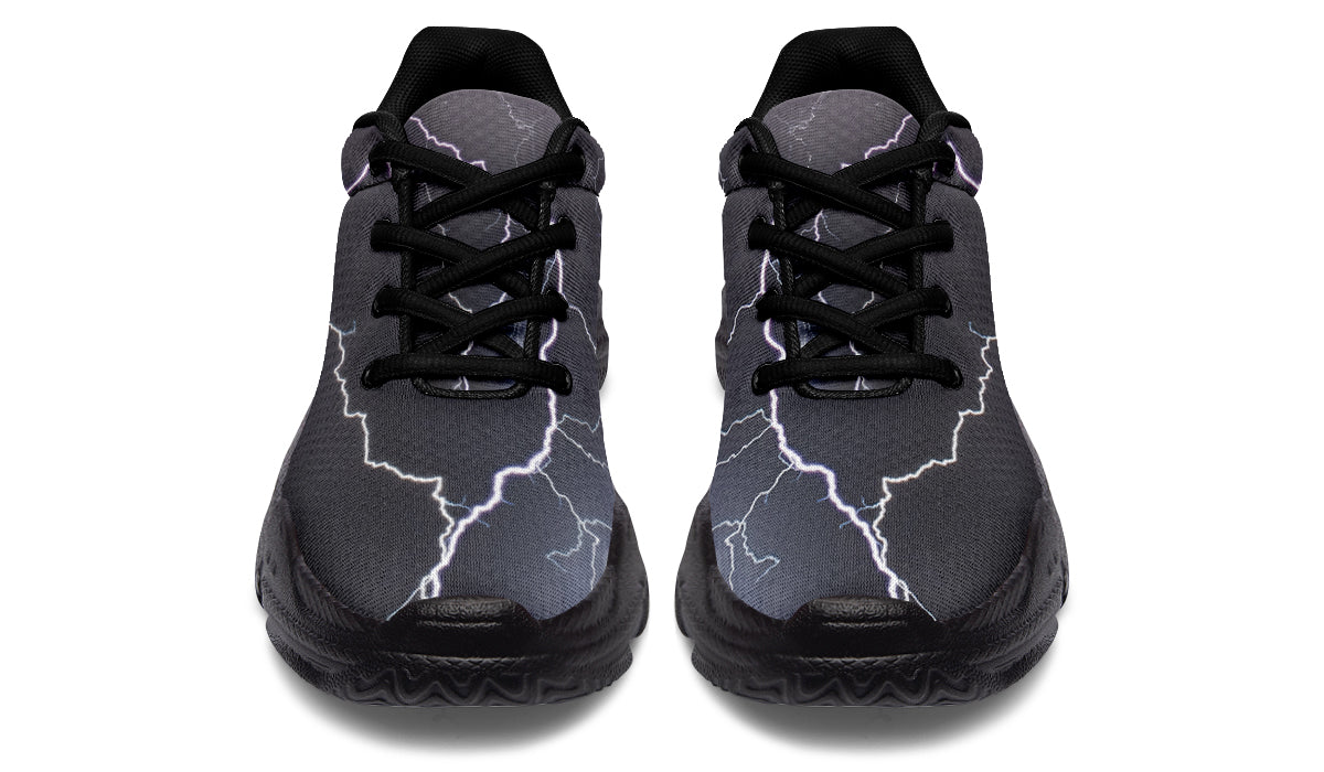 Lightning Crashes Chunky Sneakers