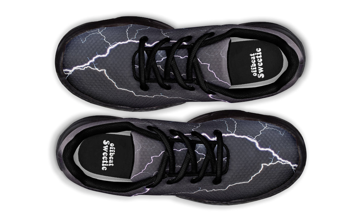 Lightning Crashes Chunky Sneakers