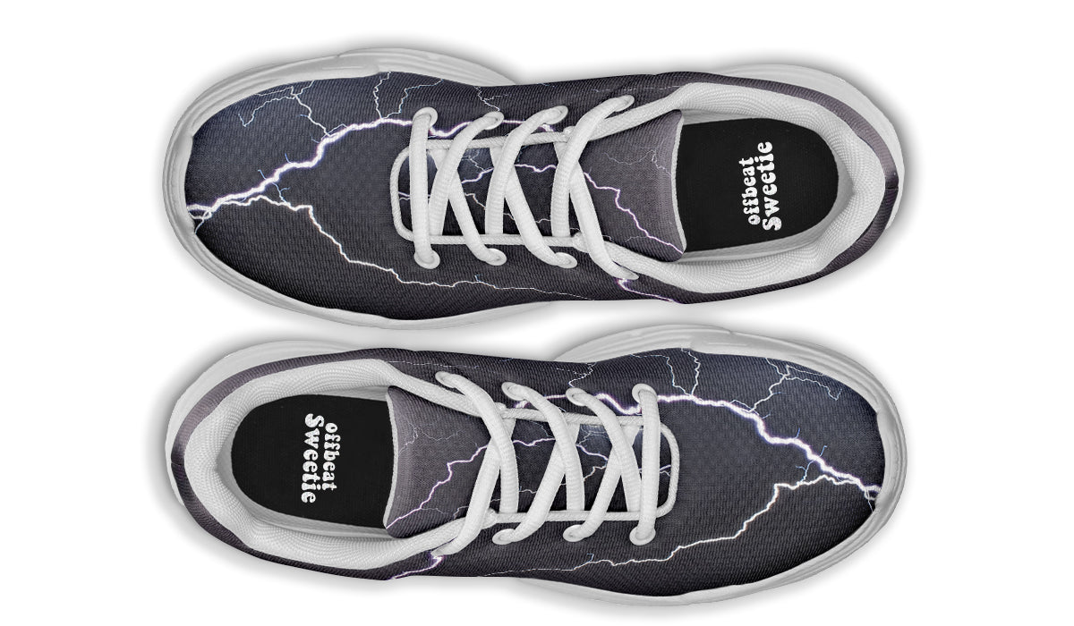 Lightning Crashes Chunky Sneakers