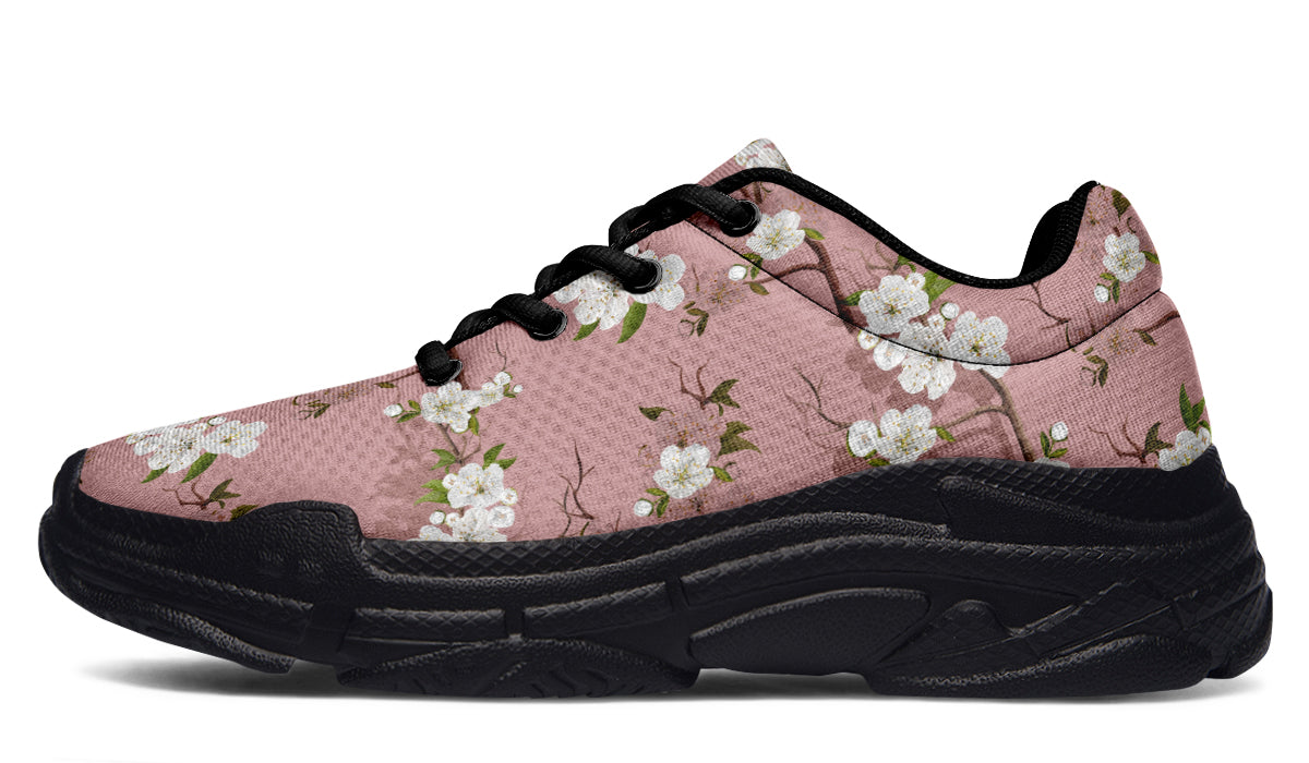 Peach Blossoms Chunky Sneakers