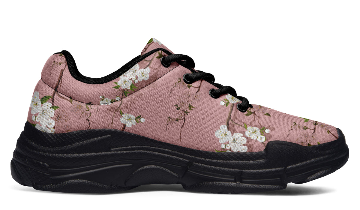 Peach Blossoms Chunky Sneakers