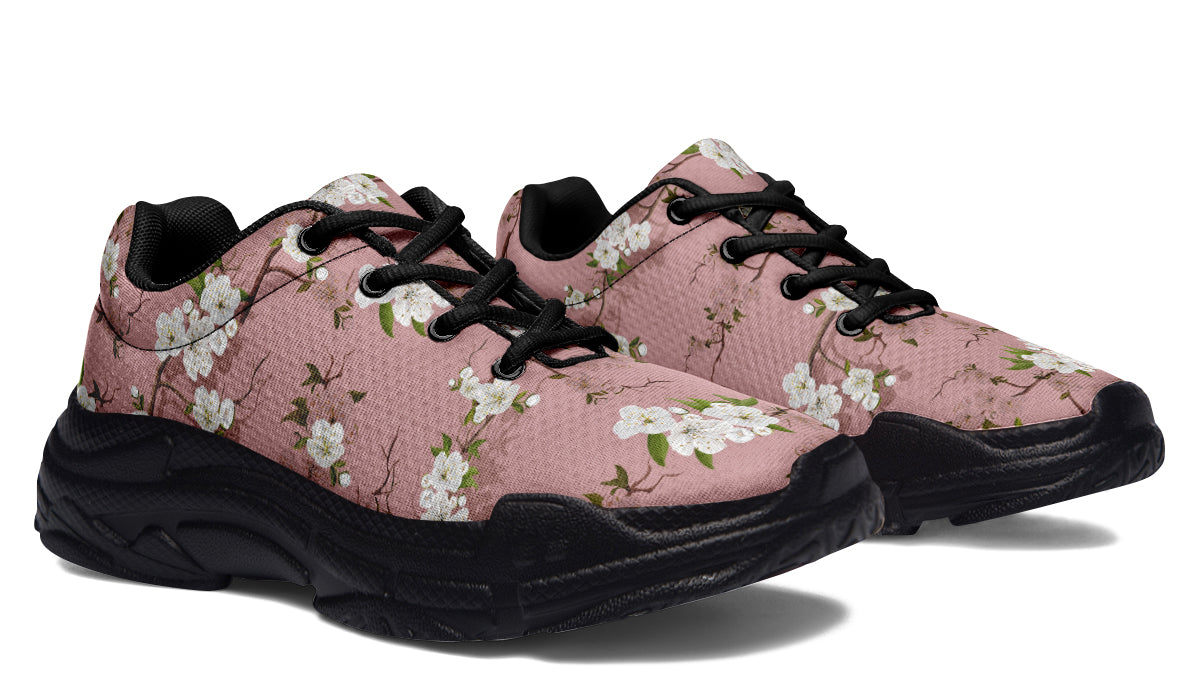 Peach Blossoms Chunky Sneakers