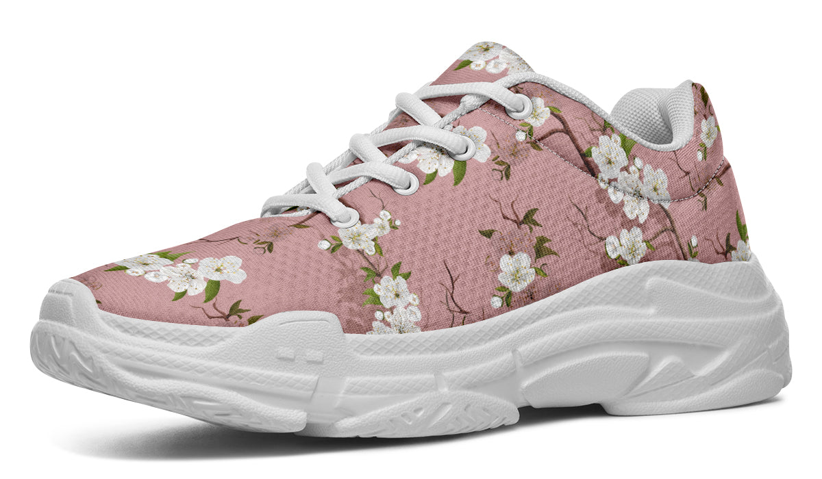 Peach Blossoms Chunky Sneakers