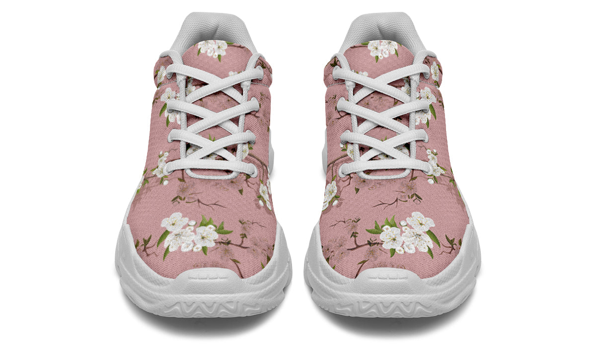 Peach Blossoms Chunky Sneakers