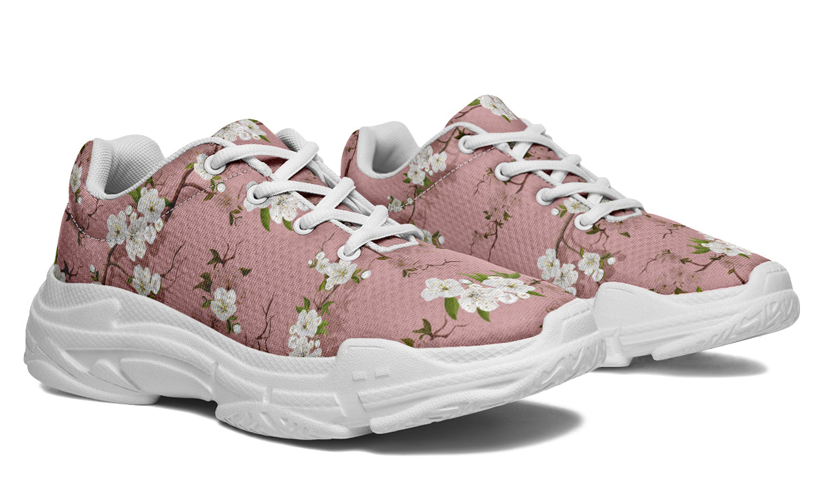 Peach Blossoms Chunky Sneakers