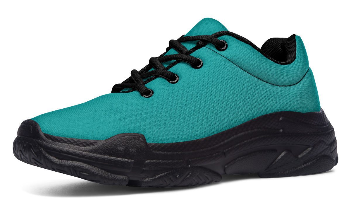 Pennyroyal Teal Chunky Sneakers