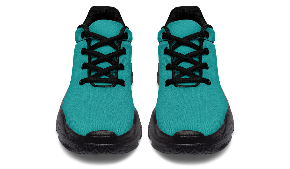 Pennyroyal Teal Chunky Sneakers