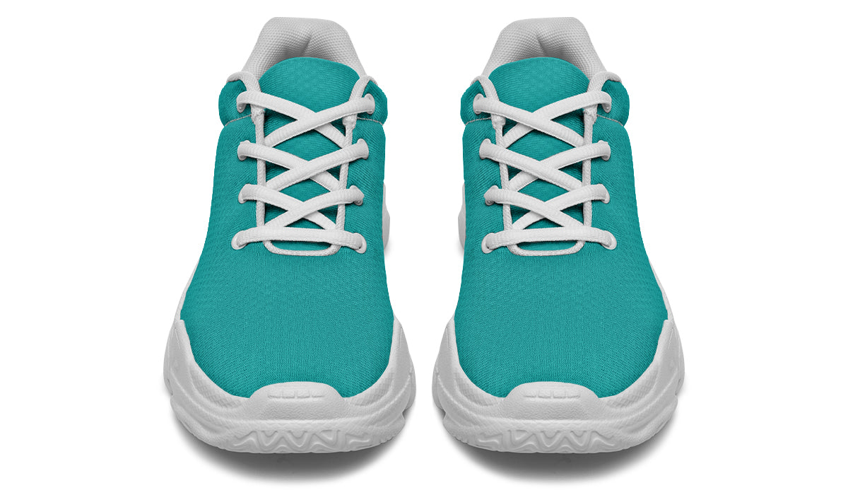 Pennyroyal Teal Chunky Sneakers