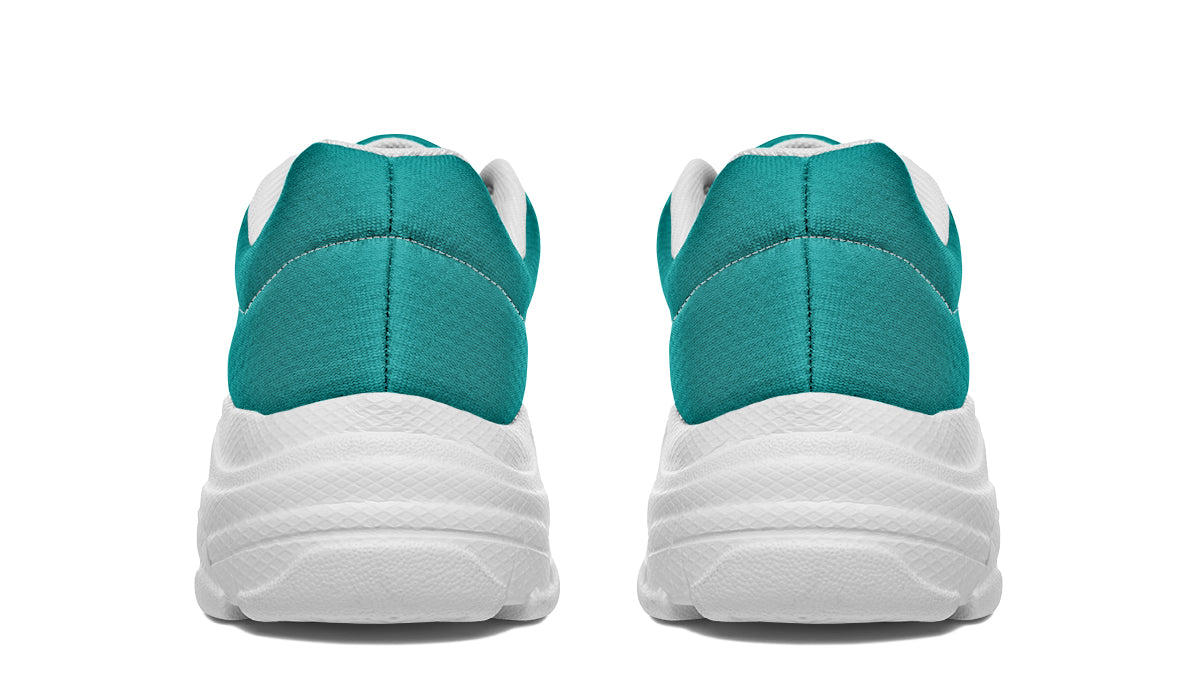 Pennyroyal Teal Chunky Sneakers