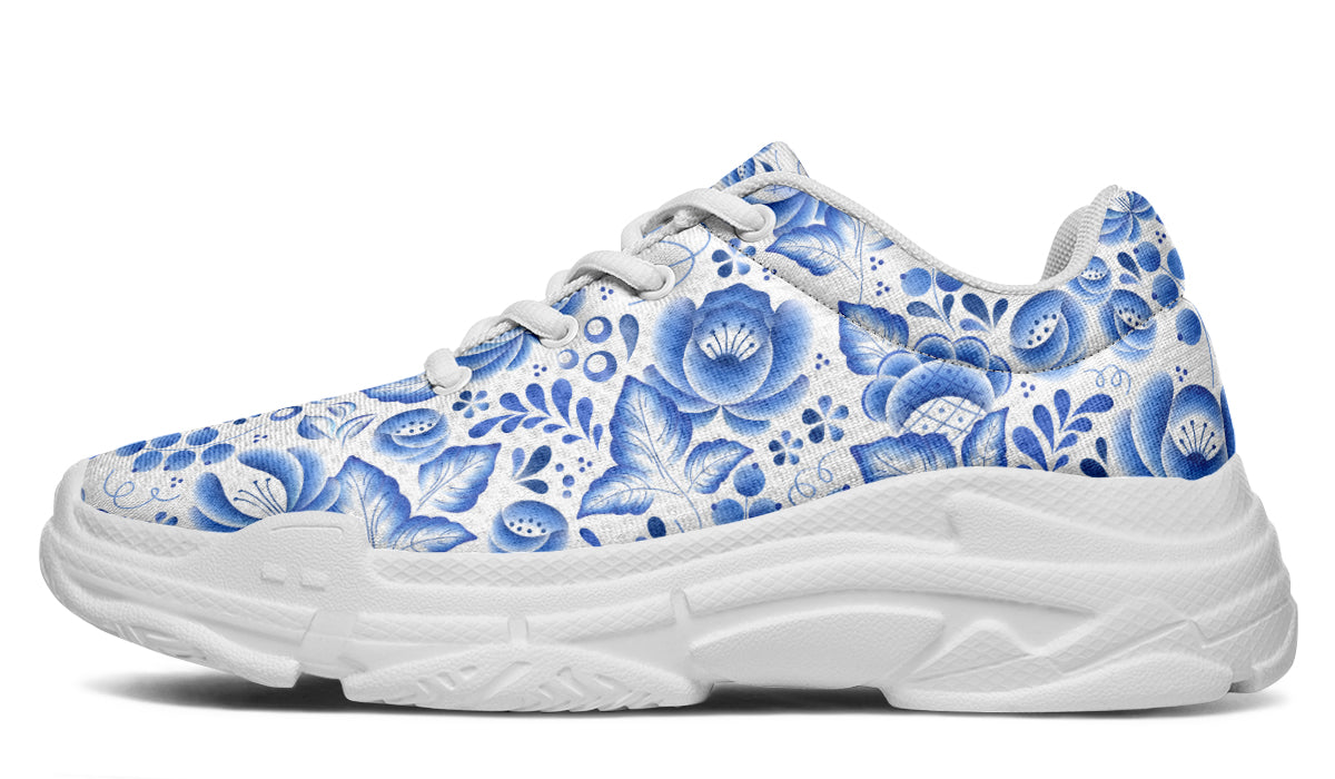 Porcelain Chunky Sneakers