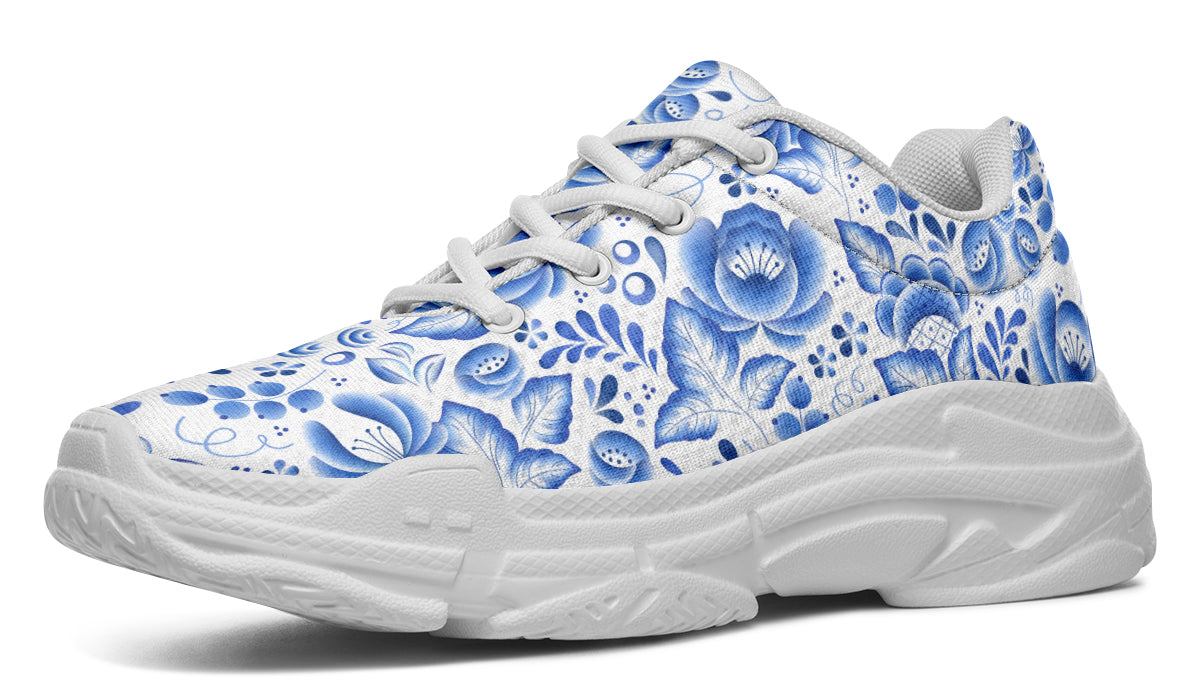 Porcelain Chunky Sneakers