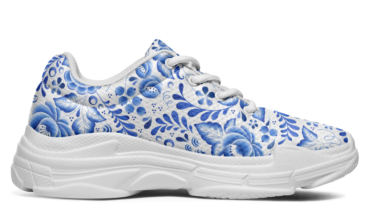 Porcelain Chunky Sneakers