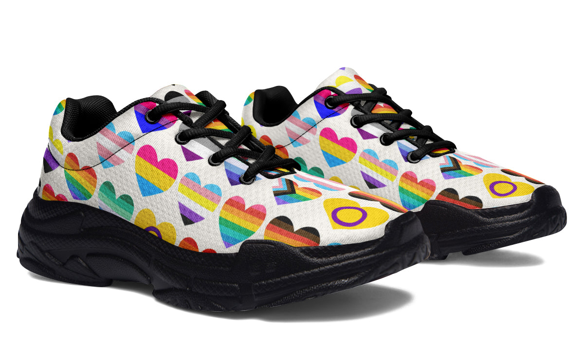 Pride Chunky Sneakers