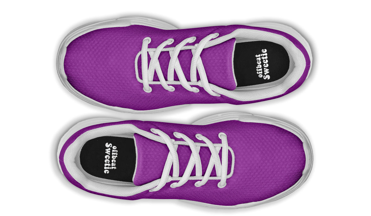 Purple Reign Chunky Sneakers