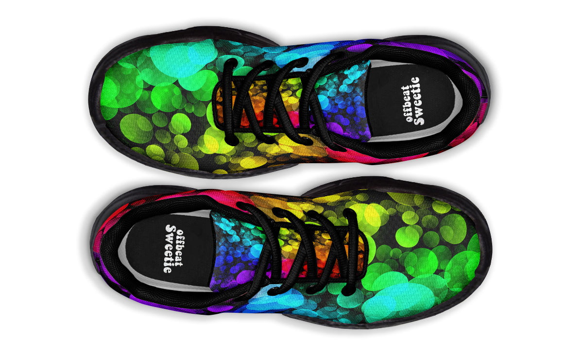 Rainbow Bubbles Chunky Sneakers