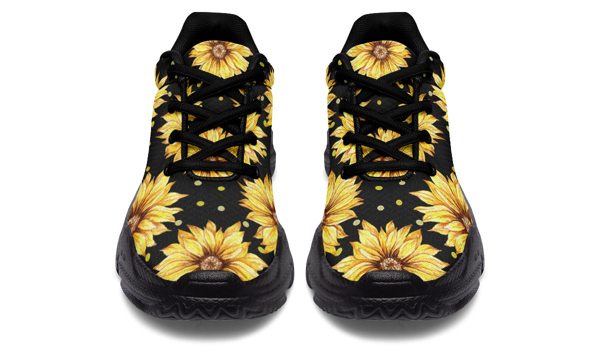 Sunflowers Chunky Sneakers