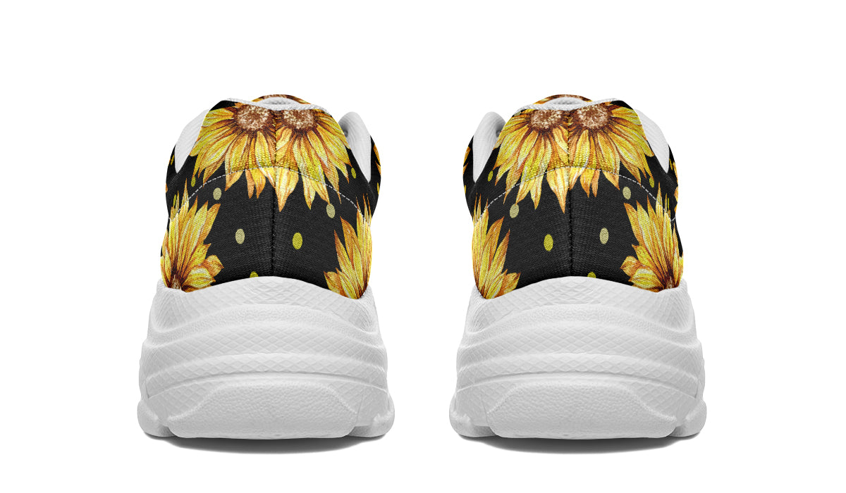 Sunflowers Chunky Sneakers