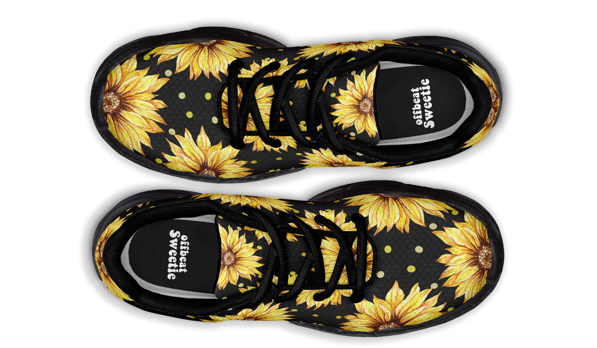 Sunflowers Chunky Sneakers