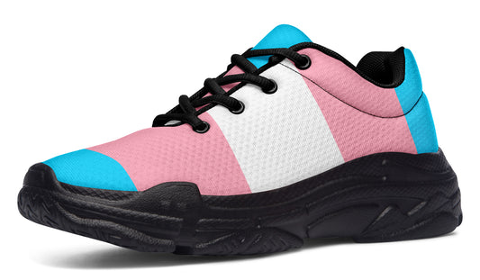 Trans Flag Chunky Sneakers