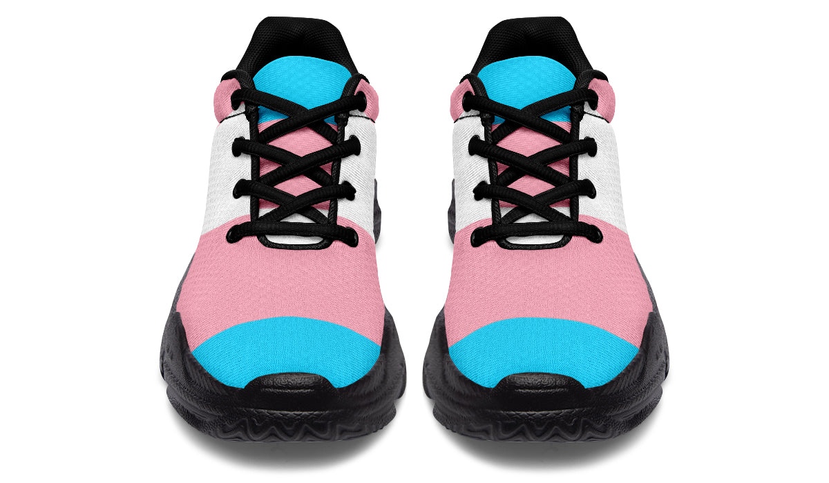 Trans Flag Chunky Sneakers