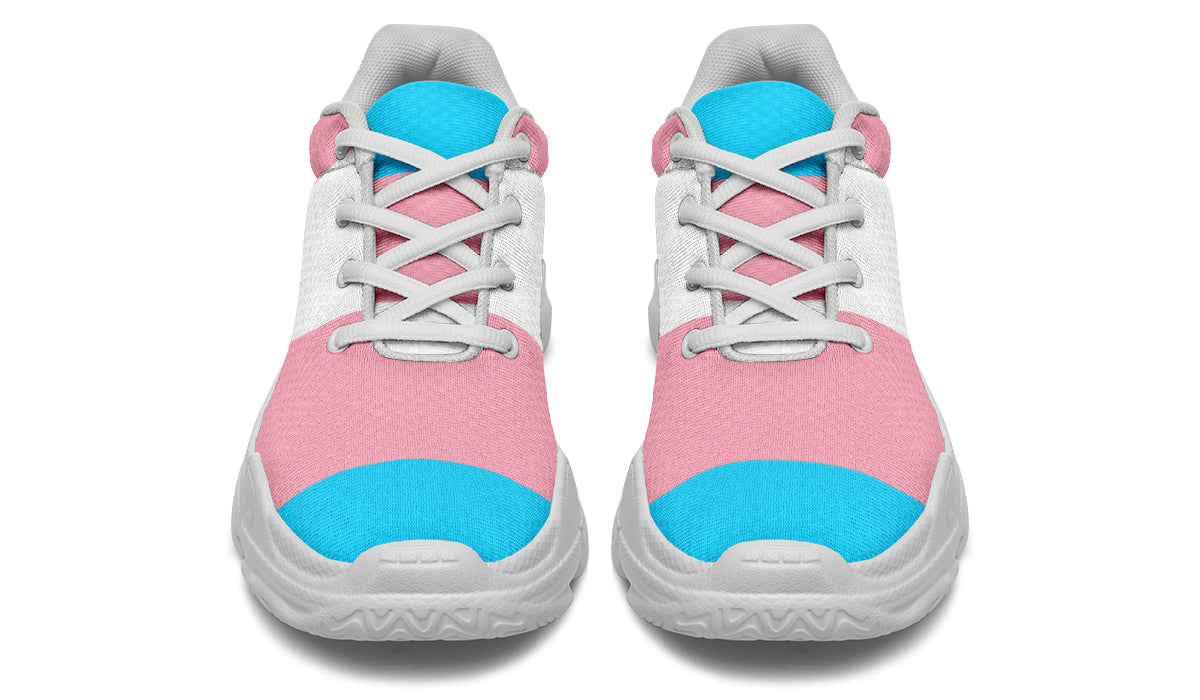 Trans Flag Chunky Sneakers