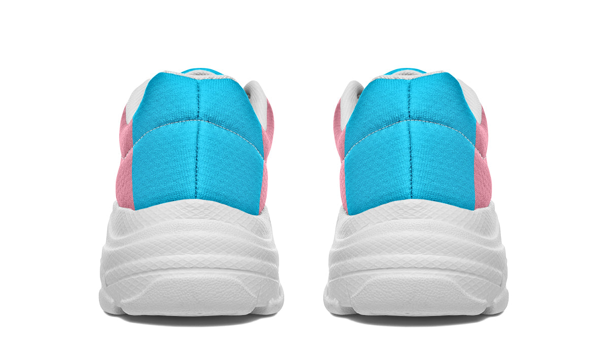 Trans Flag Chunky Sneakers