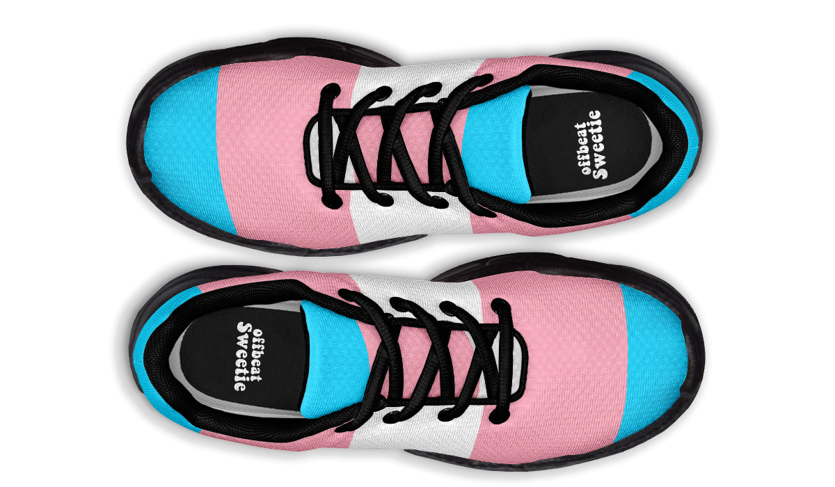 Trans Flag Chunky Sneakers