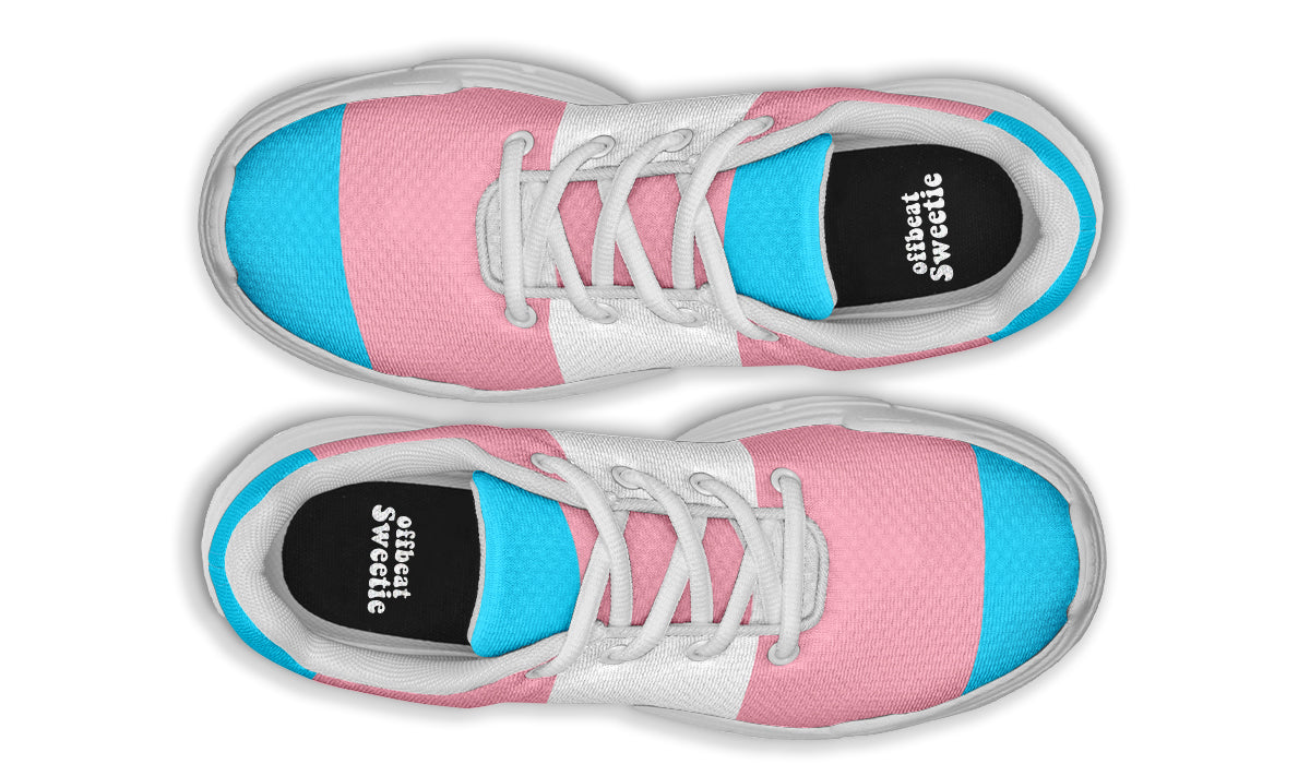 Trans Flag Chunky Sneakers