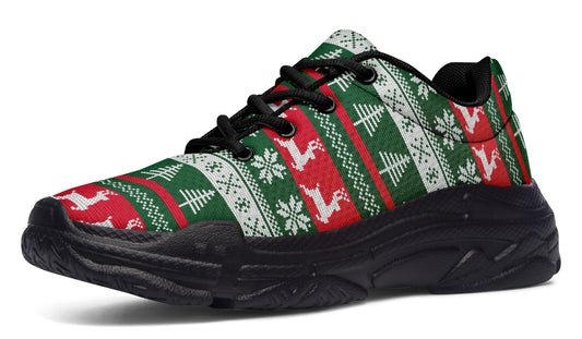 Ugly Christmas Chunky Sneakers