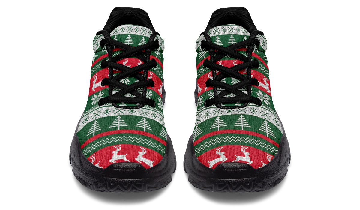 Ugly Christmas Chunky Sneakers