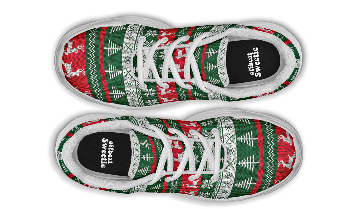 Ugly Christmas Chunky Sneakers