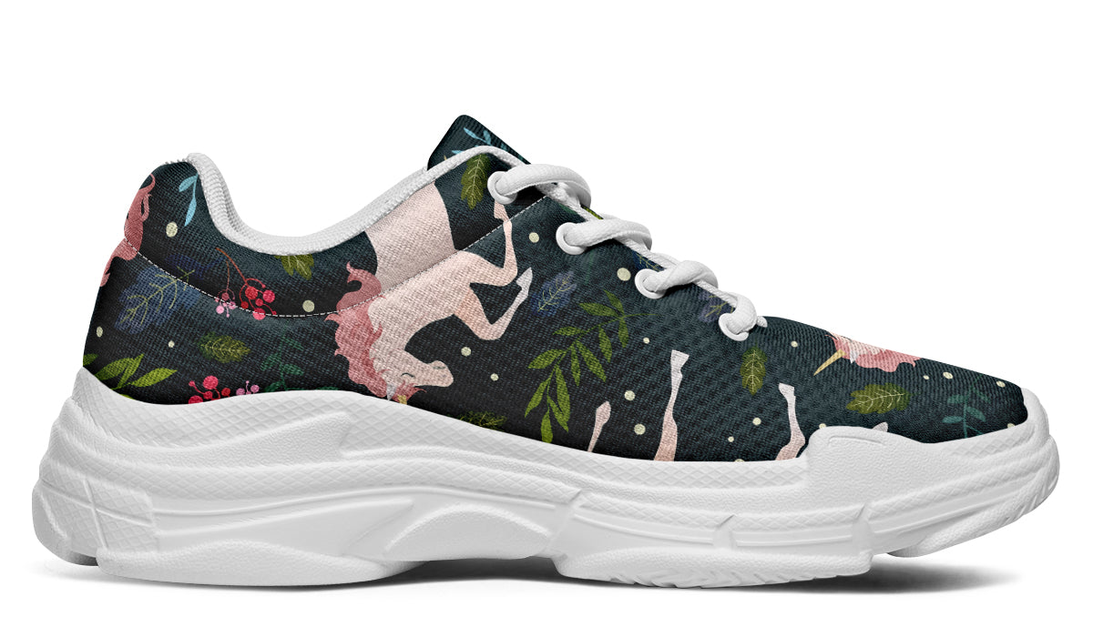 Unicorn Garden Chunky Sneakers